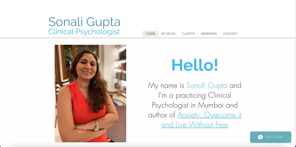 indian mental therapists websites